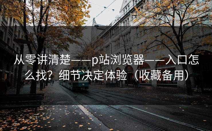 从零讲清楚——p站浏览器——入口怎么找？细节决定体验（收藏备用）